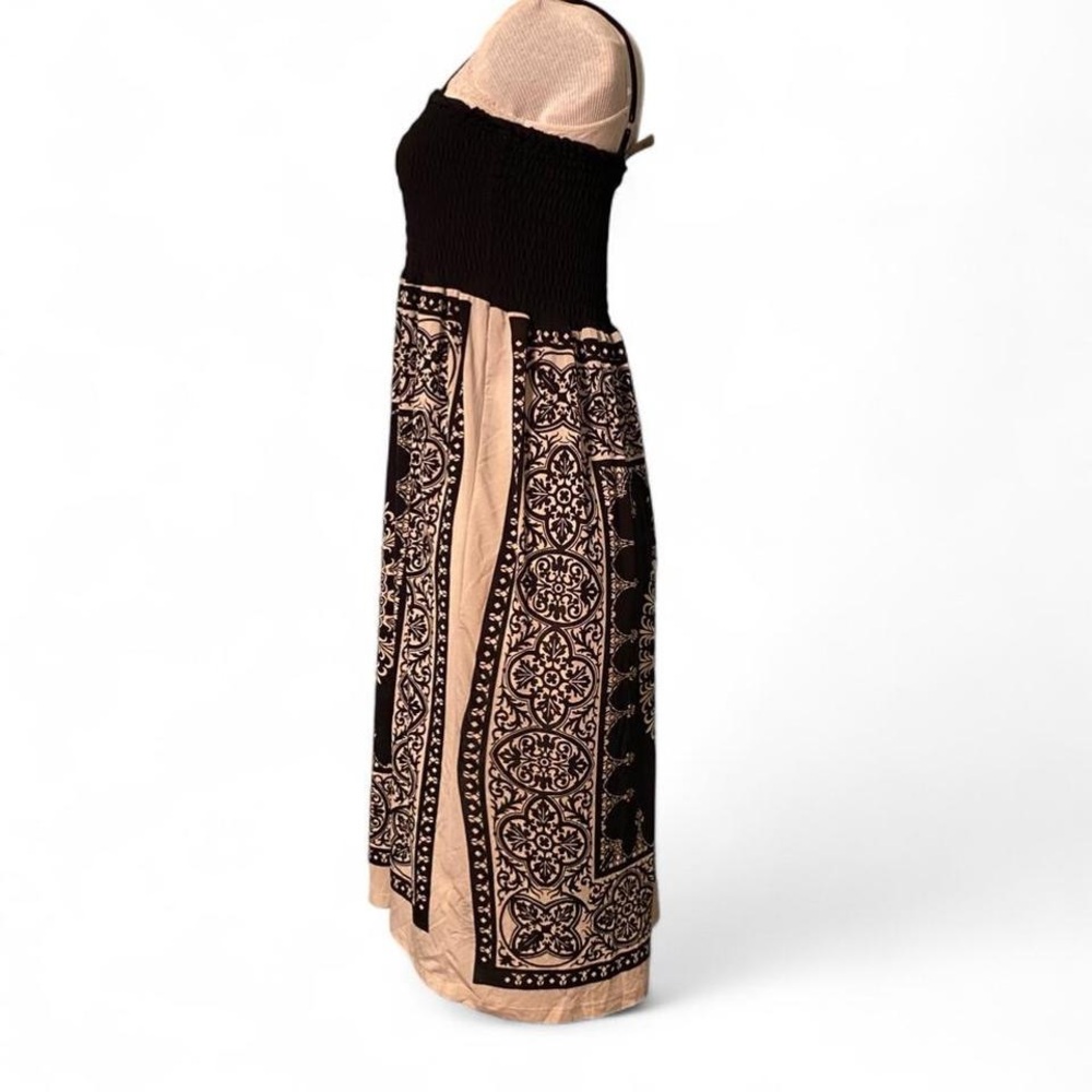 Cristinalove Black and White Midi Dress - Picture 3 of 5